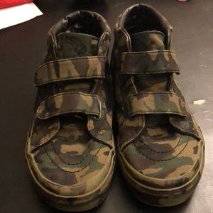 Vans Preowned army fatigue unisex kids sneakers
